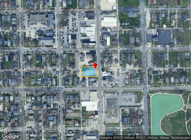  2216 S Calhoun St, Fort Wayne, IN Parcel Map