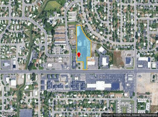  1810 W Broadway St, Idaho Falls, ID Parcel Map