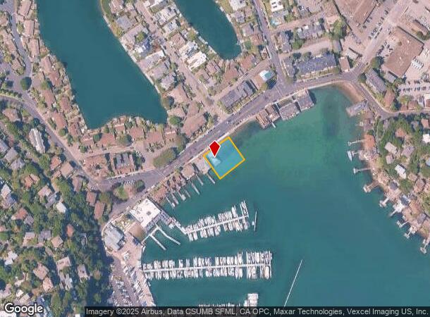  50 Beach Rd, Belvedere Tiburon, CA Parcel Map