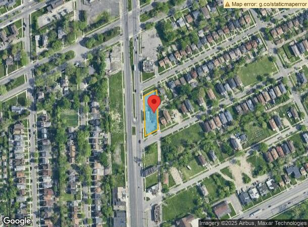  13730 Livernois Ave, Detroit, MI Parcel Map