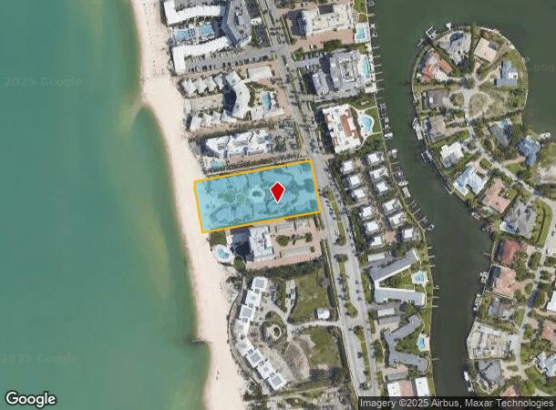  1785 Gulf Shore Blvd N, Naples, FL Parcel Map