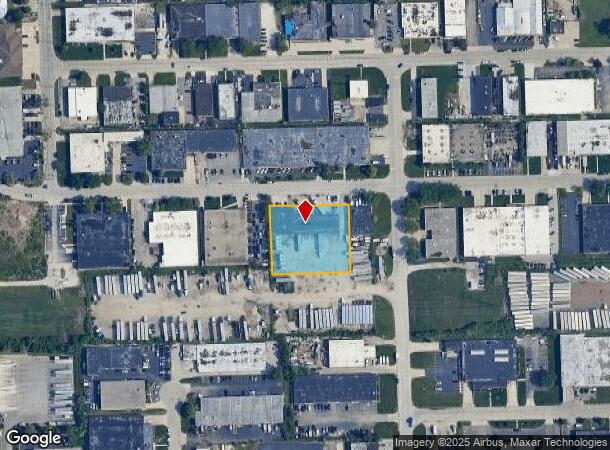  411 W Factory Rd, Addison, IL Parcel Map