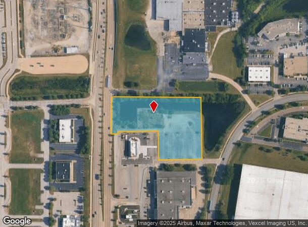 1975 Glacier Park, Naperville, IL Parcel Map