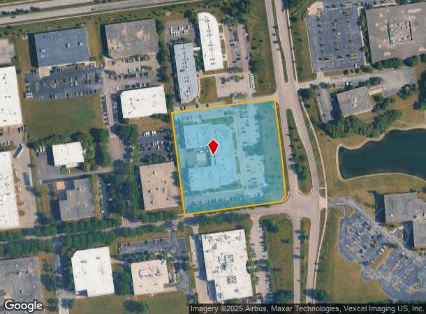 600 N Commons Dr, Aurora, IL Parcel Map