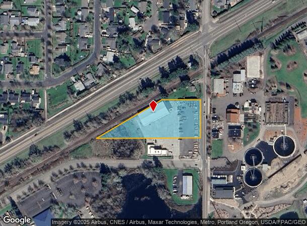  3121 Taylor Way, Forest Grove, OR Parcel Map