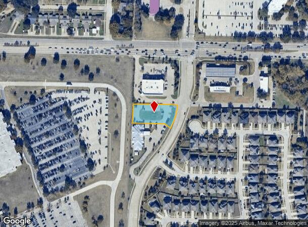  1821 Community Ave, Mckinney, TX Parcel Map