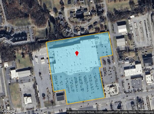 1851 W Main St, Salem, VA Parcel Map