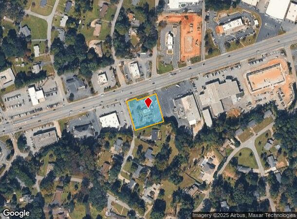 5709 Calhoun Memorial Hwy, Easley, SC Parcel Map
