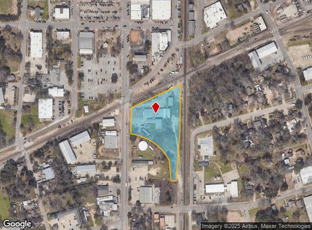 100 S Main St, Conroe, TX Parcel Map