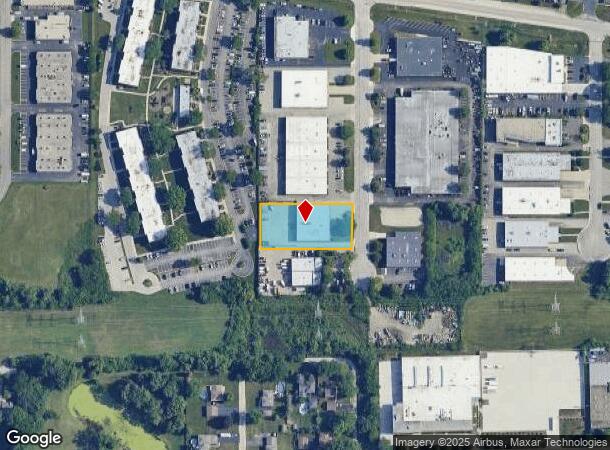 294 Commonwealth Dr, Carol Stream, IL Parcel Map