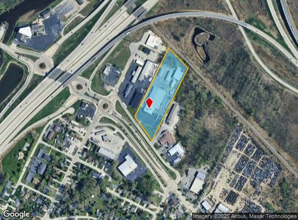 1838 Velp Ave, Green Bay, WI Parcel Map