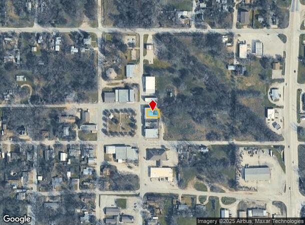  N Weatherford St, Chico, TX Parcel Map