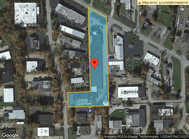  8255 Washington St, Chagrin Falls, OH Parcel Map