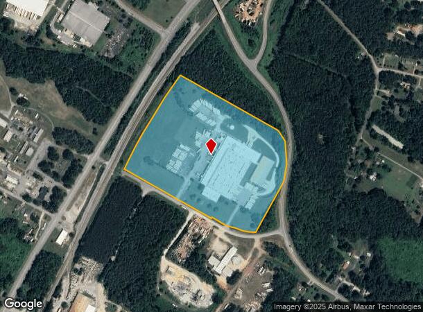  1170 Chuck Taylor Ln, Salisbury, NC Parcel Map