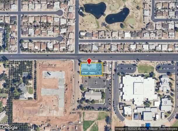  4827 E Southern Ave, Mesa, AZ Parcel Map