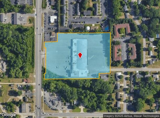 4486 Alpine Ave Nw, Comstock Park, MI Parcel Map