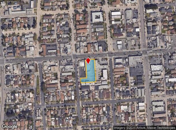  1122 W Anaheim St, Wilmington, CA Parcel Map