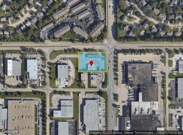  6910 S 108Th St, La Vista, NE Parcel Map