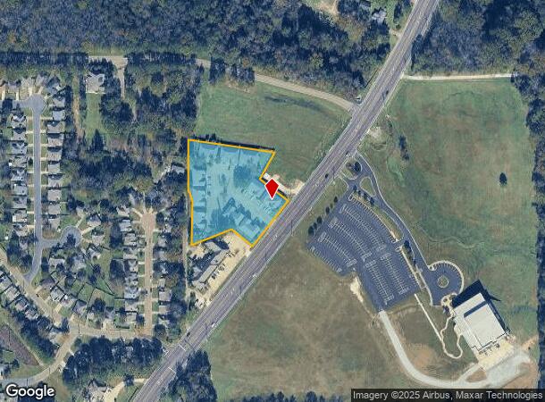 100 Water Dance Way, Brandon, MS Parcel Map