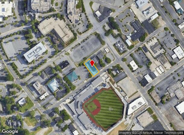  210 Gatewood Ave, High Point, NC Parcel Map