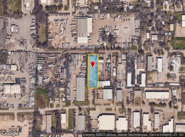  2300 Penn St, Irving, TX Parcel Map