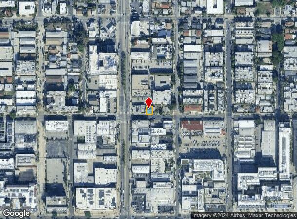  6769 Lexington Ave, Los Angeles, CA Parcel Map