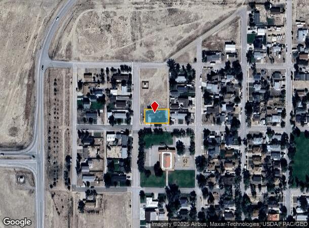 908 Monroe Ave, Sinclair, WY Parcel Map