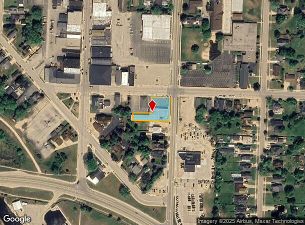 215 Oak St, Manistique, MI Parcel Map