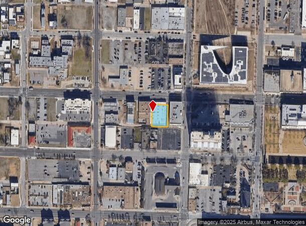  408 Nw 6Th St, Oklahoma City, OK Parcel Map