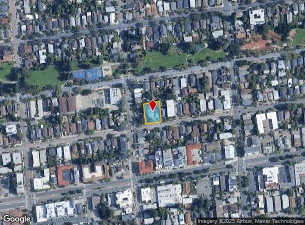 1709 Berkeley Way, Berkeley, CA Parcel Map