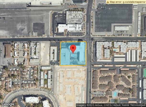  755 Sierra Vista Dr, Las Vegas, NV Parcel Map