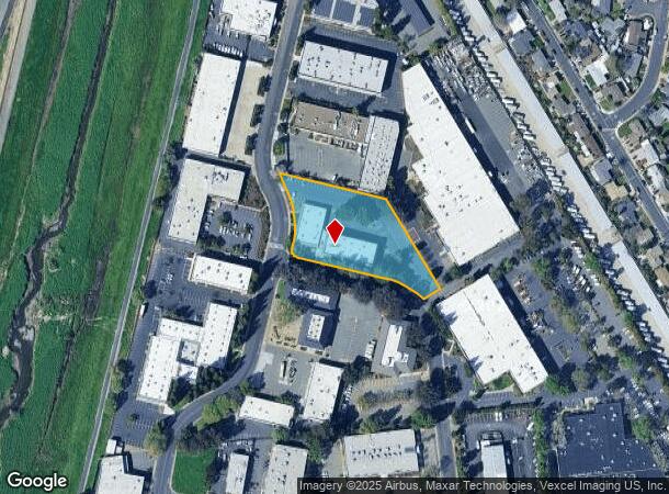  2520 Stanwell Dr, Concord, CA Parcel Map