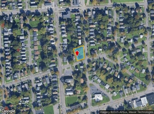 917 Caleb Ave, Syracuse, NY Parcel Map