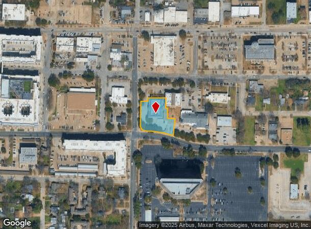  501 E Border St, Arlington, TX Parcel Map