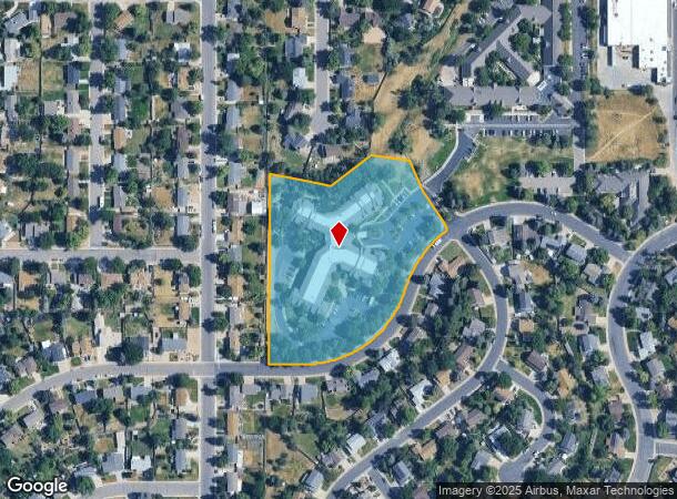 4751 E Costilla Ave, Centennial, CO Parcel Map