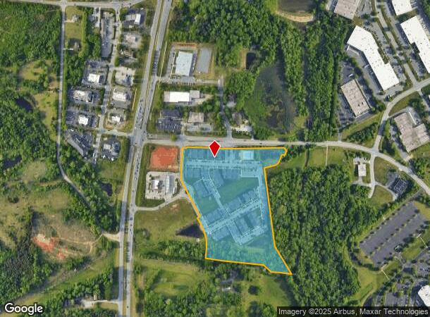  4285 Emily Loop, High Point, NC Parcel Map