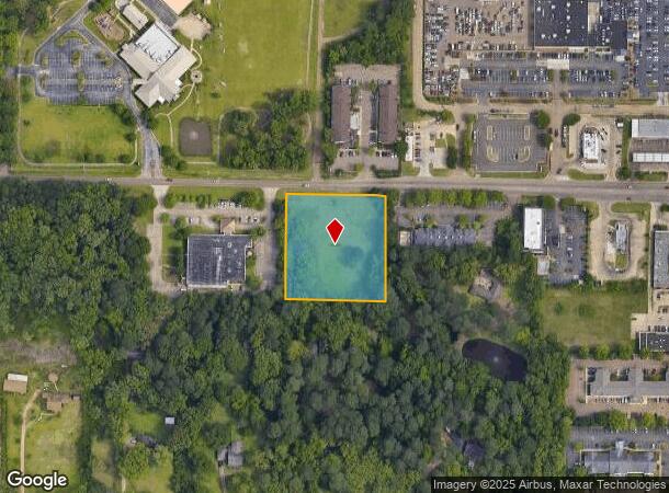  Fernwood Dr, Jackson, MS Parcel Map