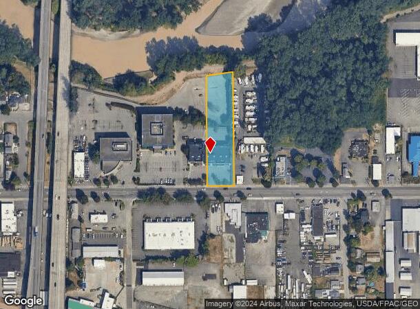  1029 E Main, Puyallup, WA Parcel Map