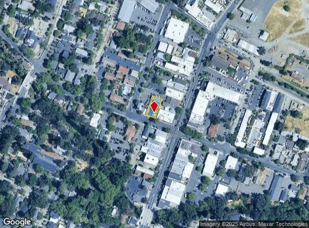  1226 Washington St, Calistoga, CA Parcel Map