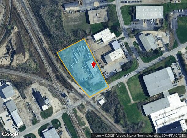 1117 Matzinger Rd, Toledo, OH Parcel Map