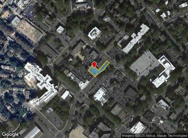  105 N Maple Ave, Falls Church, VA Parcel Map