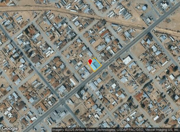  919 Fabens St, Fabens, TX Parcel Map