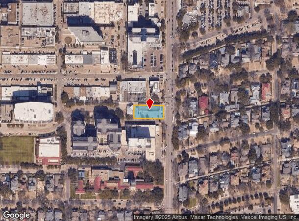  8123 Preston Rd, Dallas, TX Parcel Map