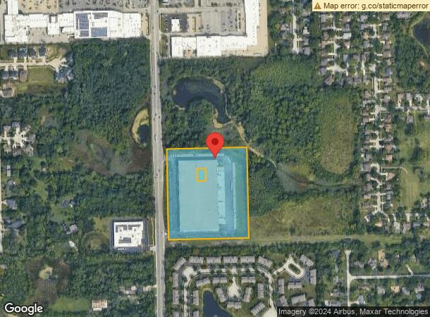  7879 Lemont Rd, Darien, IL Parcel Map