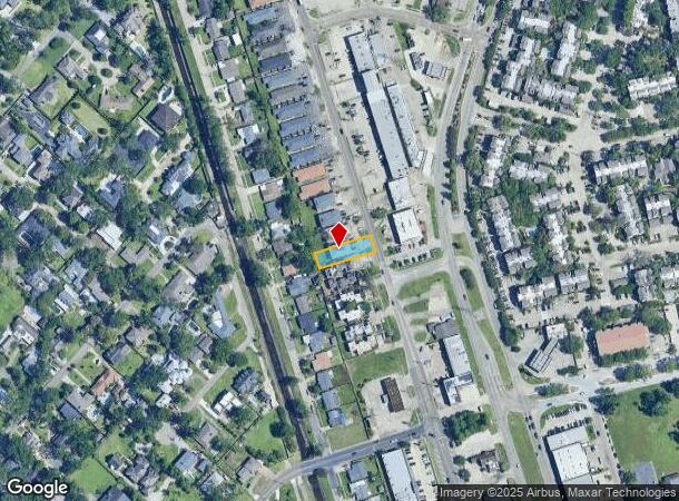 1816 Hickory Ave, New Orleans, LA Parcel Map