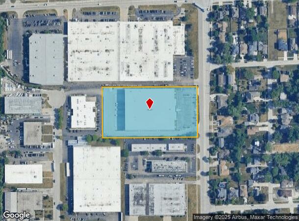  2100 S Wolf Rd, Des Plaines, IL Parcel Map