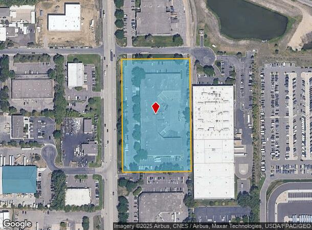  9060 Zachary Ln N, Maple Grove, MN Parcel Map