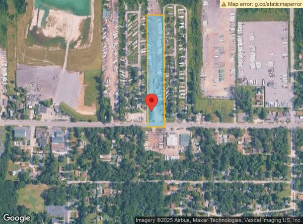  3600 W Ridge Rd, Gary, IN Parcel Map