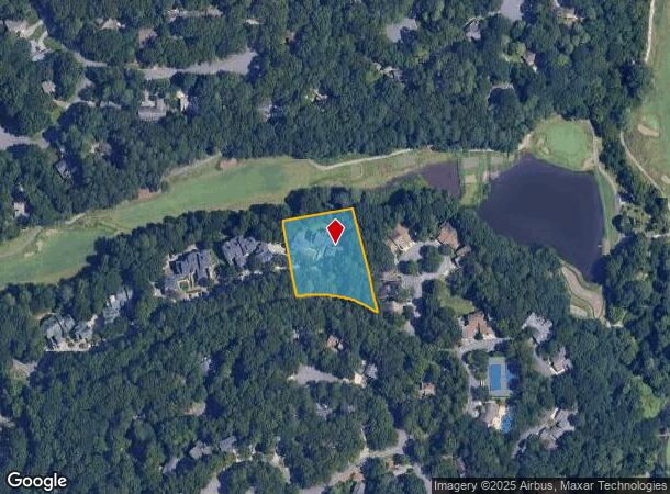  8801-8852 Fairview Blf, Alpharetta, GA Parcel Map