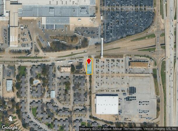  2534 E Abram St, Arlington, TX Parcel Map